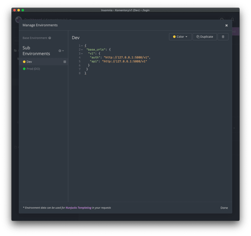 Env vars 1