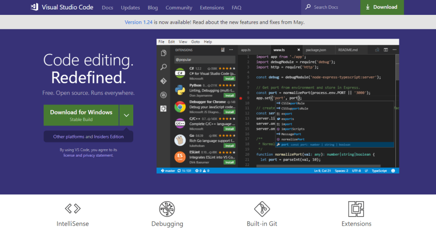 Developing C With Visual Studio Code Dev Community