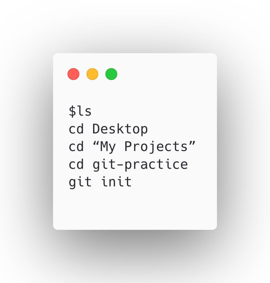 Git init command