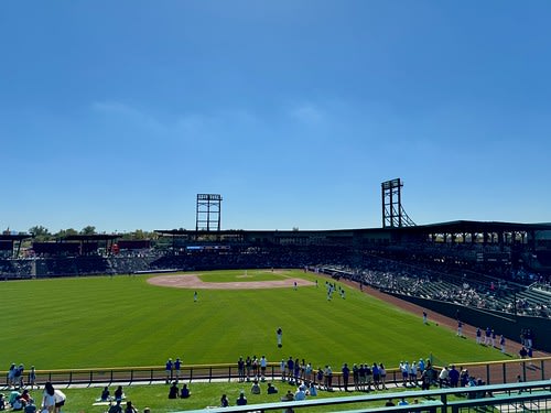 Cubs Field in Scottsdale, Arizona