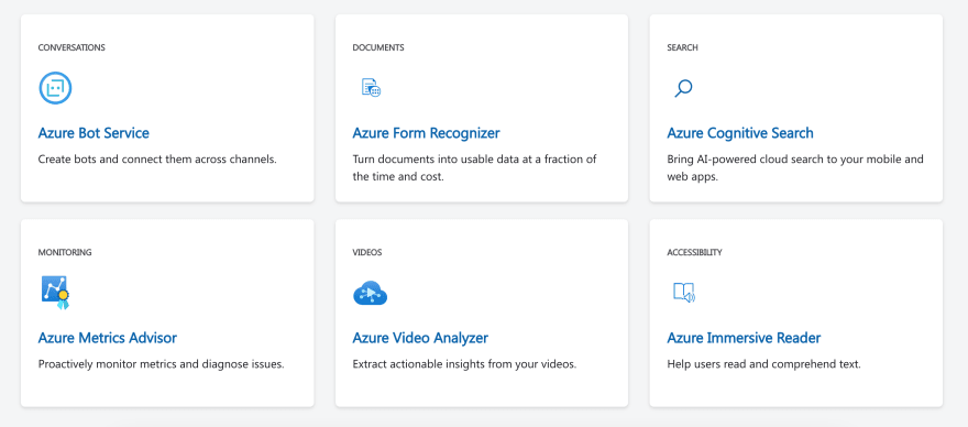 Azure Applied AI Services