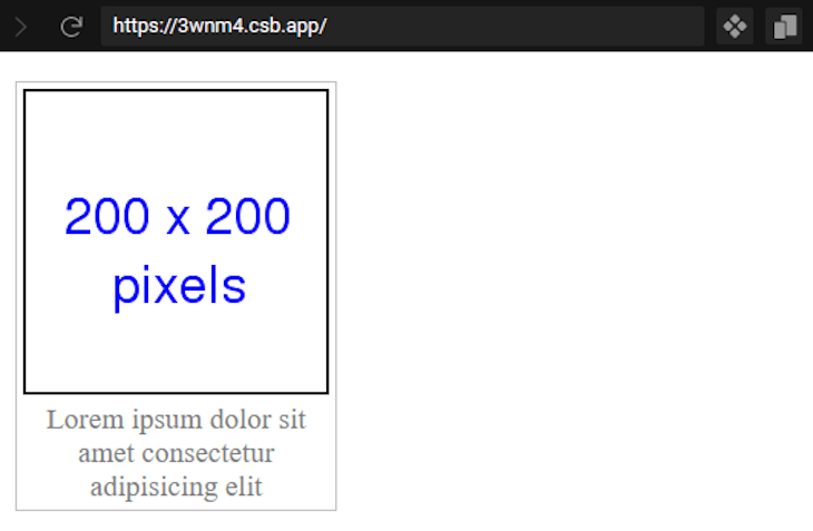 Image Defines Caption Width, Caption Wrapped Underneath Image