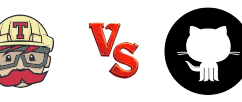 Cover image for Travis-CI x GitHub Actions. Which one is the best?