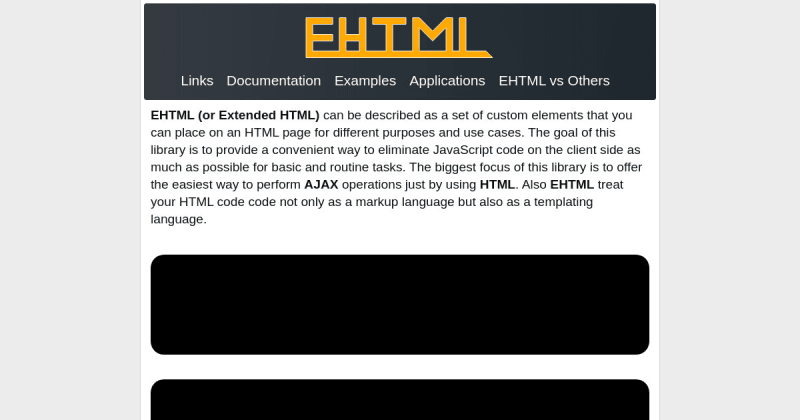 EHTML