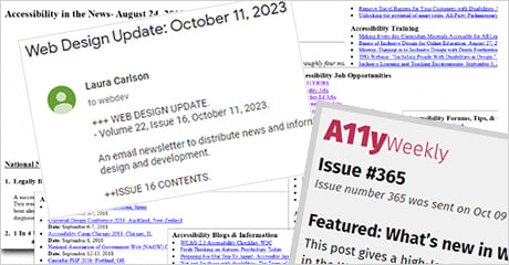 Digital Accessibility Blogs and Newsletters