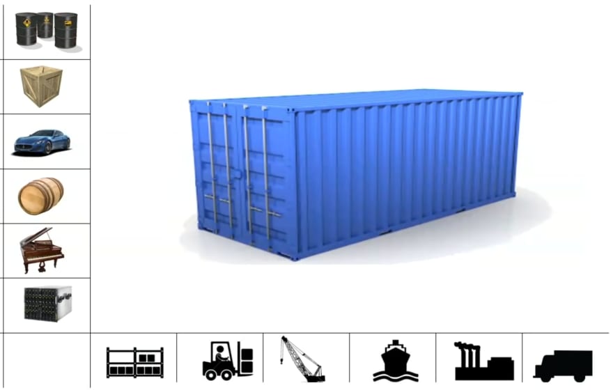 A standard container became the solution