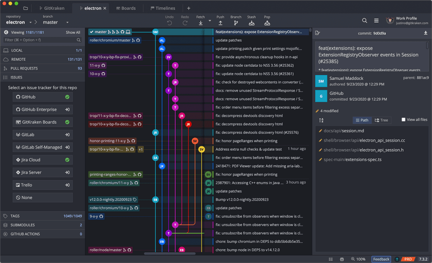 github desktop vs gitkraken