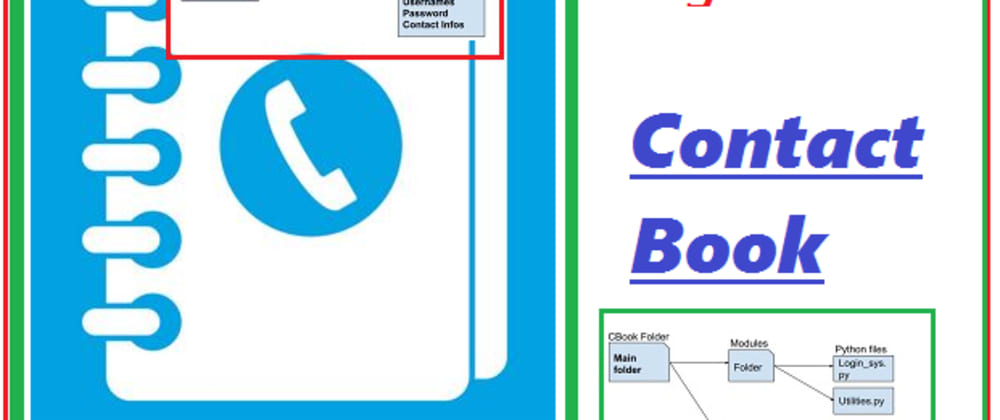 contact book project in python code