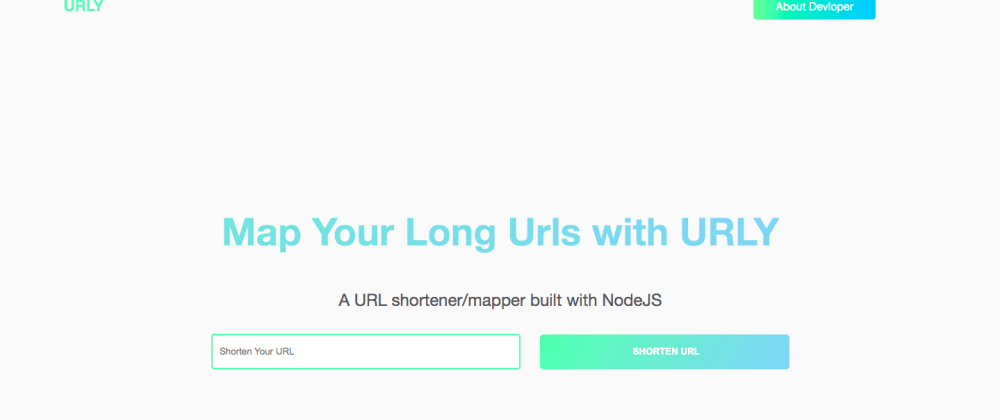 Cover image for Create a URL shortener using NodeJS & MongoDB.