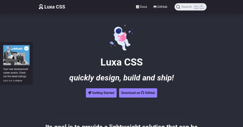 Luxa CSS
