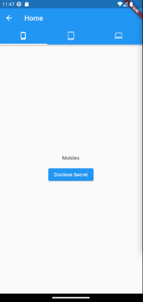 Merged Tab and Drawer View