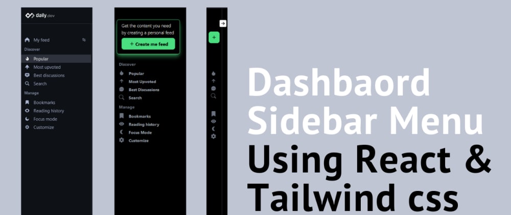 How you can create a sidebar like the daily.dev extension fron scratch ...