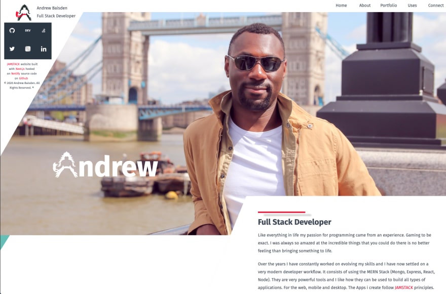 Andrew Baisden Portfolio
