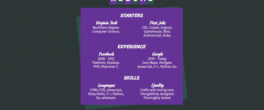 Cover image for HTML CSS Resume Templates With Free Source Code