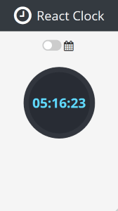 timer clock in react js