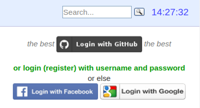 Oauth Login System for Facebook, Google, Microsoft, Github and Google