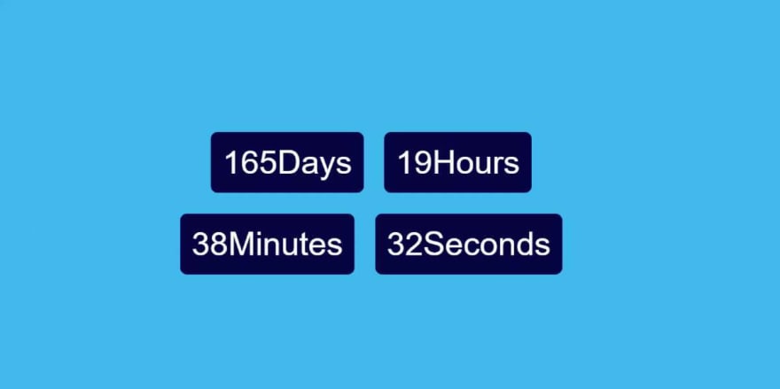 Simple Countdown Timer Using JavaScript - DEV Community