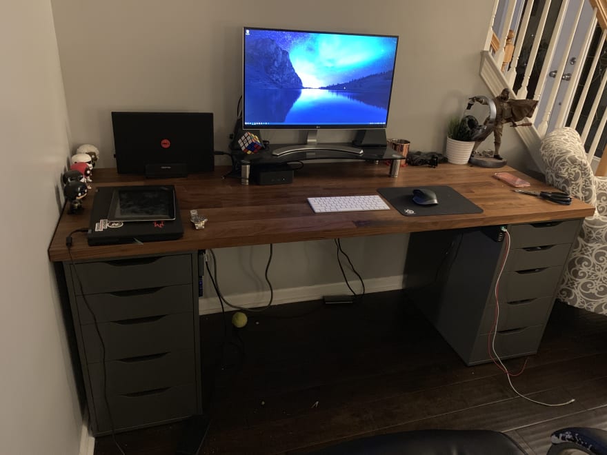 What S Your Desk Setup Dev Community