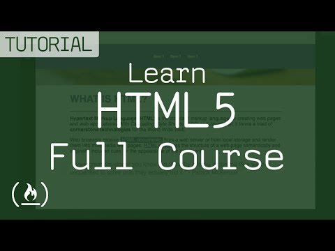 Learn HTML5 