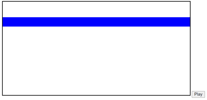 animate blue square