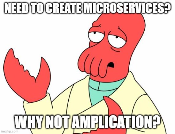 Zoidberg suggesting Amplication