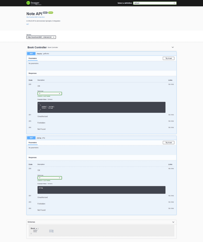 Springfox openapi 3 store
