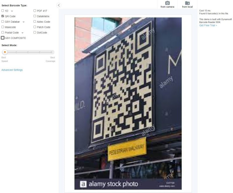 QR perspective speed