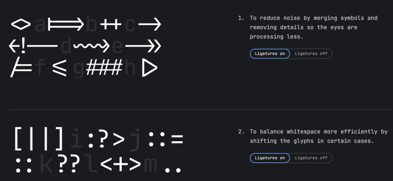 Programming Ligatures in Studio - Community Tutorials - Developer