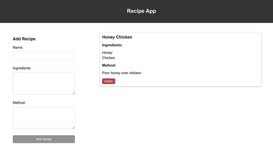 How To Create A Recipe Book Using HTML, CSS, & JavaScript - DEV Community