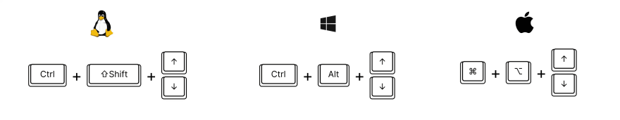 Multiple Cursors Shortcut