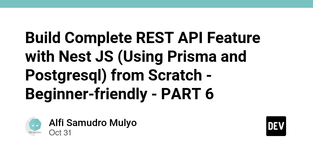 Building a REST API with NestJS and Prisma: Error Handling
