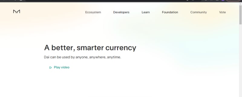 MakerDAO website
