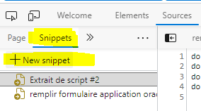 Screenshot of devtool