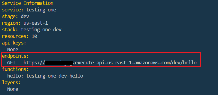 lambda GET endpoints