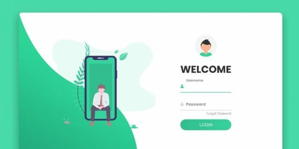 Responsive Login Form Create using HTML & CSS - DEV Community