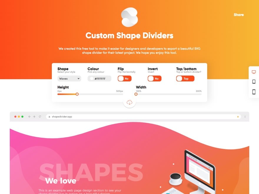 Shape Divider