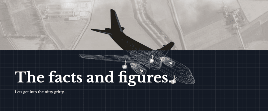 The Airplane transitioning between solid and wireframe