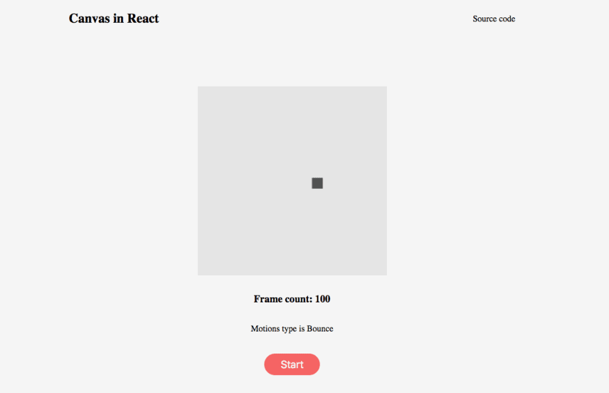Animation with Canvas and requestAnimationFrame() in React - DEV Community