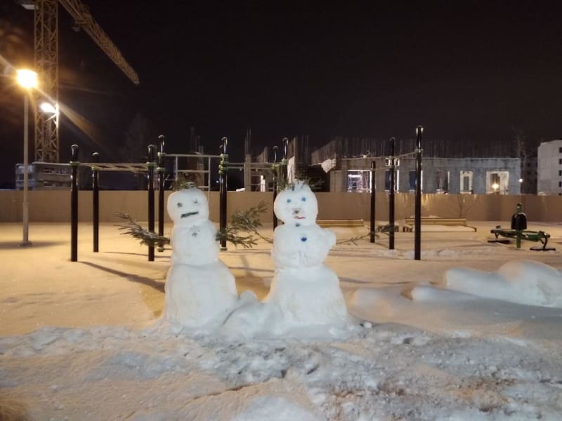 Snow people