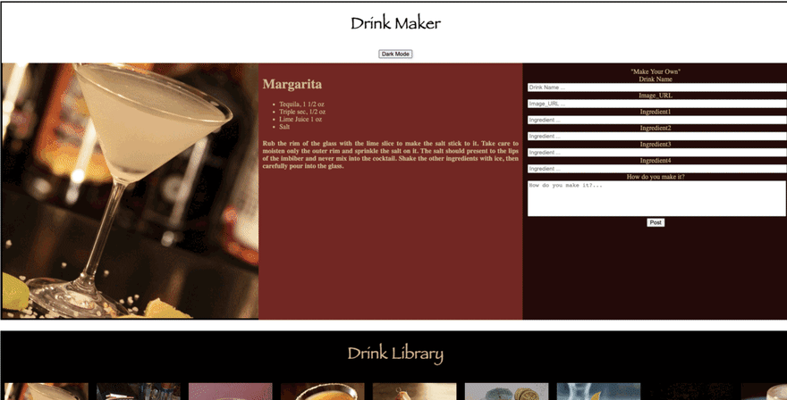 single page web application