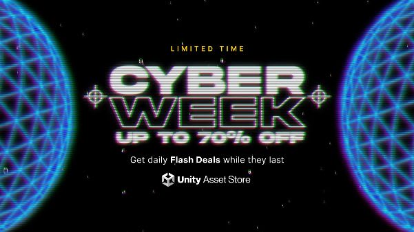 Unity Cyber Week Sale