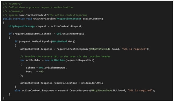 https in API