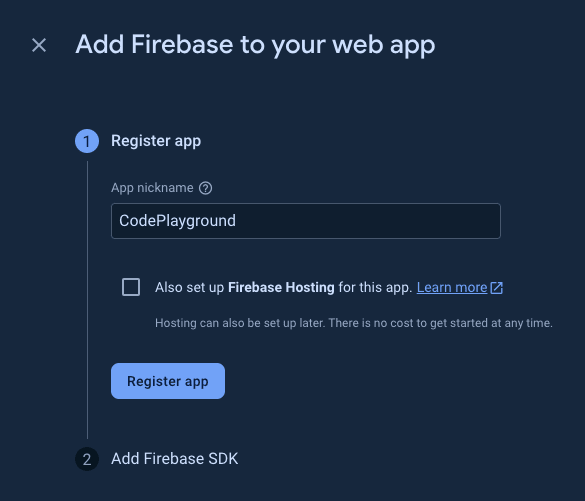 Add name to webapp