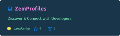 Contribute to ZemProfiles!
