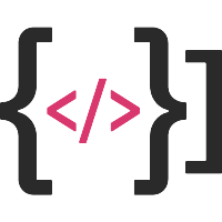 virtual coffee logo - a code block