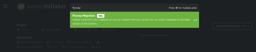 Flyway In Spring Boot 