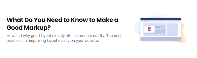 what you need to know to make a good markup