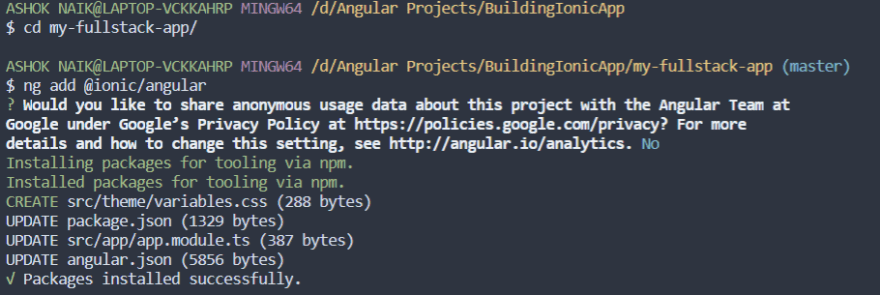 Convert Angular project to Android APK in 10 steps