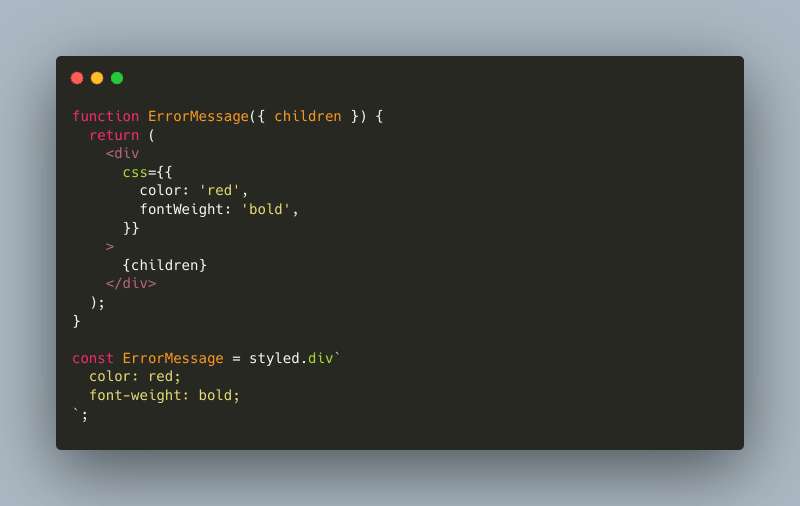Why I never understood CSS-in-JS