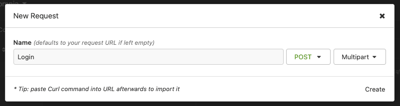Insomnia request builder